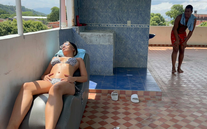 Saraymike: Stepbrother Surprises Me By Tanning Me In His KamaSutra