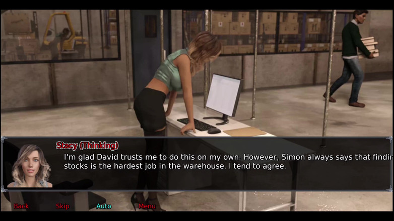 Johannes Gaming: The office wife #12: Stacy played with her self in the...