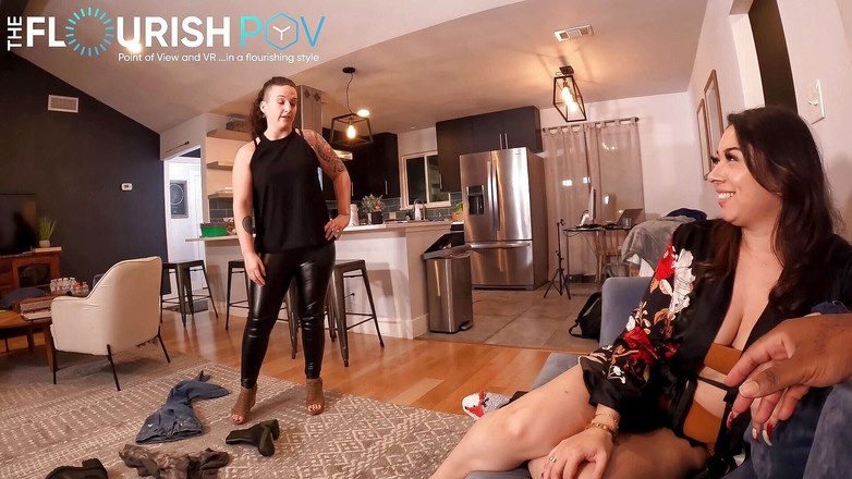 The Flourish XXX: POV Queen Rose Freya and MrFlourish BBC creampie