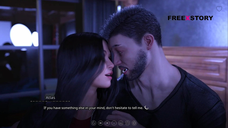 3D cartoon porn: Семь Королевств - вампир-принц Атлас трахает его бонд Leyala сзади