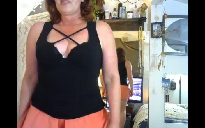 dawnskye1962: 65 super sexy americana de ojos azules Dawnskye55 se desnuda,...