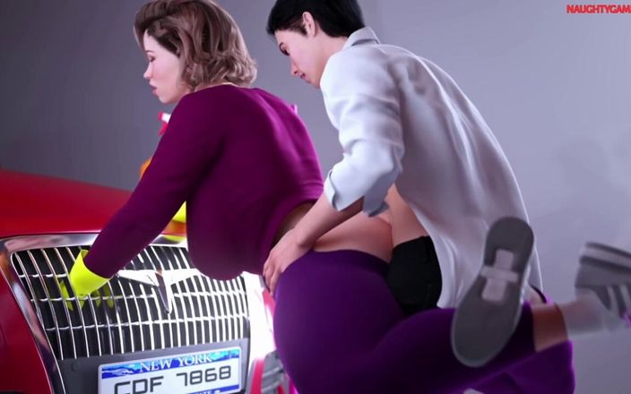 Naughty gameplays: Красивая грудастая милфа-блондинка позволила его огромному члену кончить повсюду на ее огромные сиськи и сексуальное тело - Apocalust секс-сцены, подборка