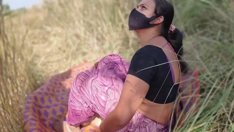 Fuckkkker: Inocent Stepsister Making Hindi Vlog in Farm, Ka Bada Lund...