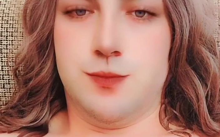 Kitty_Cross: Handless Masturbation Cute Lady Boy Cock Between Legs Hot Horny...