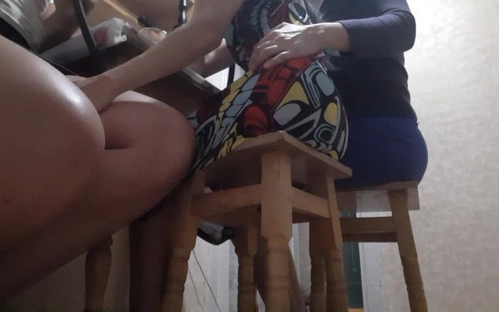 Lesbian-illusion: Dirty Talk Turned on My Ex-girlfriend and She Jerked Me...