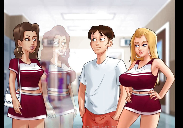 Dirty GamesXxX: Summertime saga: sexy cheerleaders &amp; sneaking into the hospital ep 78