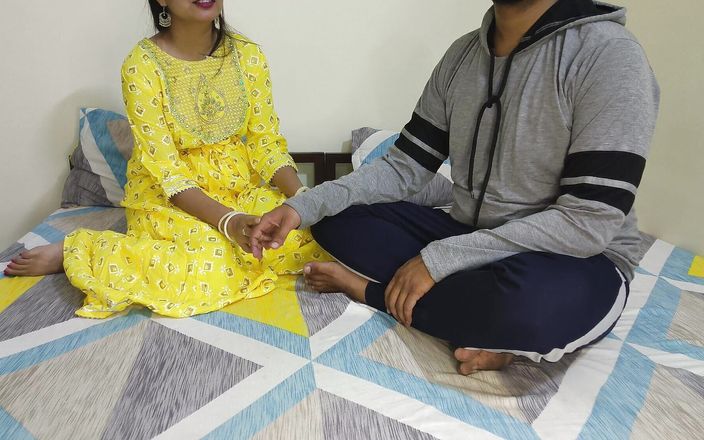 Hornycouple149: Bhen le da la primera experiencia a bhai cómo follar