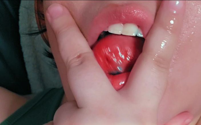 MyPrejacBoyfriend: Mouth Fetish! Sloppy Show off of My Lips &amp; Tongue