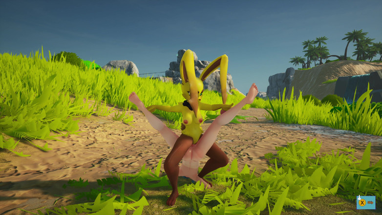 PixelAftDark: Rabbit Monster Grinding Woman (sapphire Safari V.23)