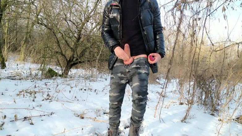 Idmir Sugary: Ich probiere luftimpulse, klitoris-stimulation an meinem schwanz im freien
