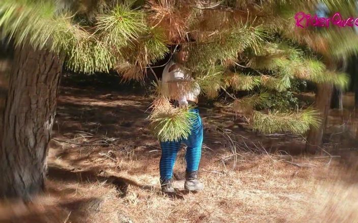 Riderqueen: Walking Forest - Video for Fans with Slowmotion