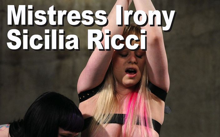 Picticon bondage and fetish: Госпожа Irony и Sicilia Ricci, женское доминирование, наказание и наказание киски и удовольствие