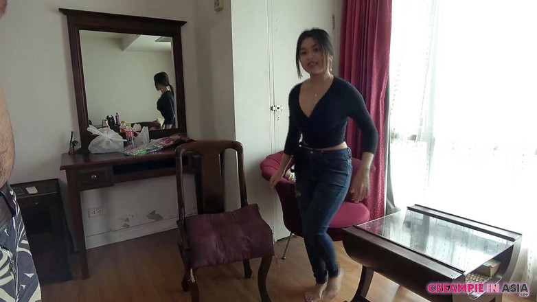 Creampie In Asia: Thai Girl Threesome with Creampie
