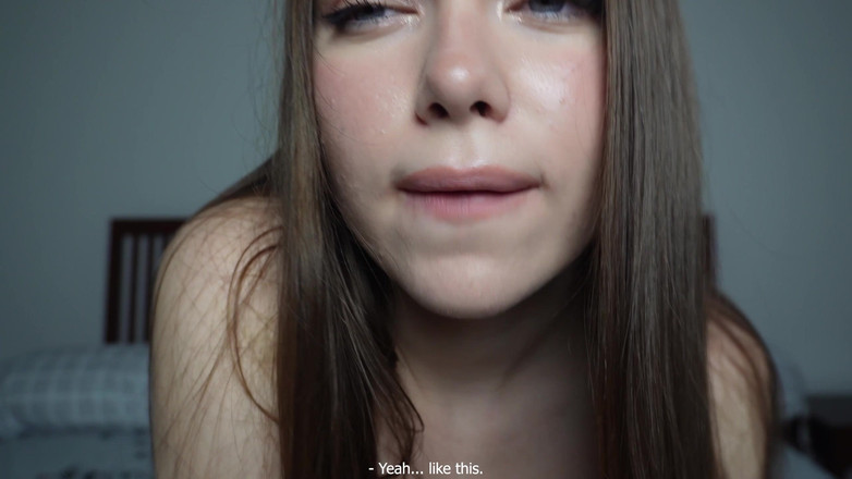 Arina_Love: Virtual JOI Session: Asmr Striptease and Stroking Control