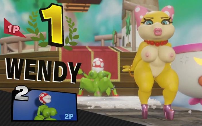 Velvixian3Futanari: Wendys nuevo smash (futa travesti)