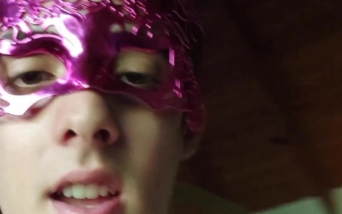 Floatie Boy: Trying to Pop This Silver Balloon While Jerking off