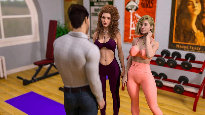 Dirty GamesXxX: Nursing back to pleasure: exercise with two sexy girls ep 23