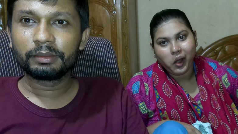 Desi Video BD: Pareja de recién casados - esposa amiga del pueblo indio