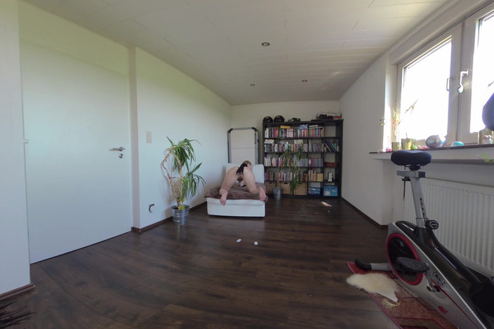 BlondeHexe VR: 20er Jahre Girl Wichst Mit Dir