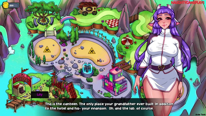 Naughty gameplays: Erosland 01 - sexy hentai-mädchen - porno-spiel 3D