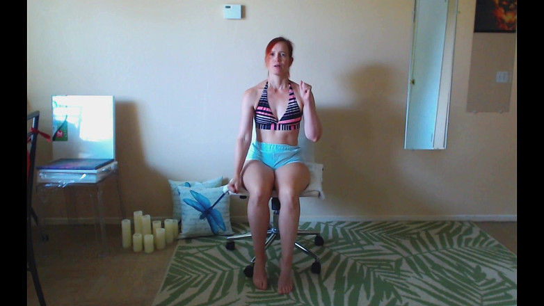 Aurora Willows: Day 1 beginner yoga neck stretching