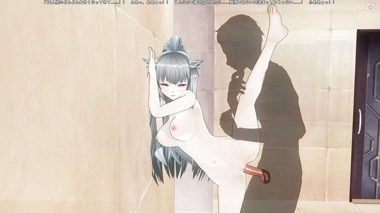 H3DC: 3D HENTAI - Fucked girlfriend in the bathroom
