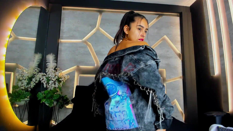 LiliBralee: Sexy Show with My Lucky Jacket to Fuck with You