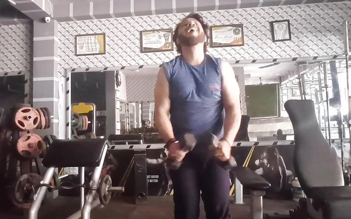 Austin Rose: Indian Old Man with Big Chest Nude Workout