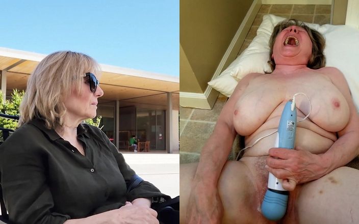 MarieRocks: Gilf masturbándose va al centro comercial al aire libre