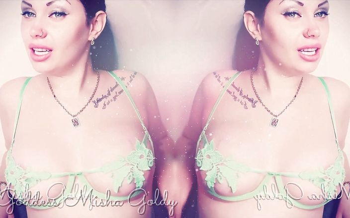 Goddess Misha Goldy: Mesmerizing eye contact &amp; lips &amp; tits &amp; JOI