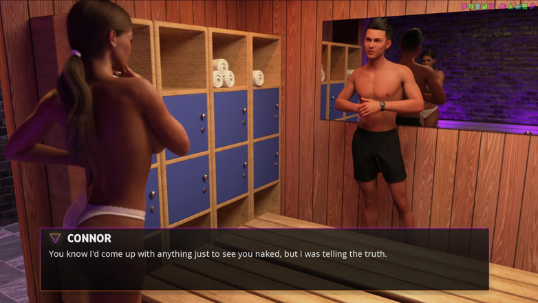 Porny Games: Полуночный рай от Lewdlab - Время сауны с большой сводной сестрой 40