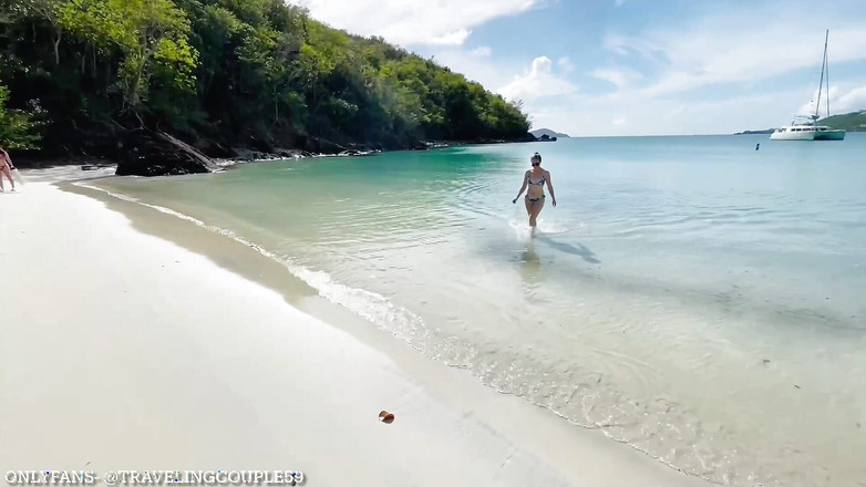 Dream Justin: Wife Gets Fucked by a Stranger at the Beach While...