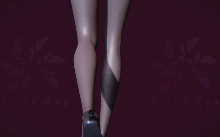 Lust art 3D: Симпатичная Catherine подиуме
