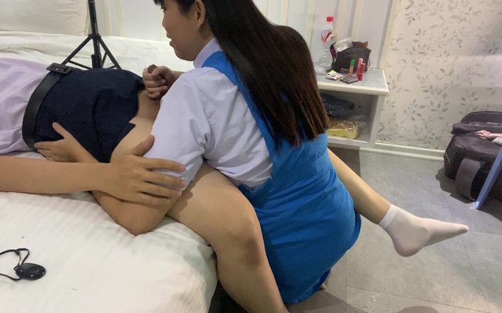 SissyKanisa: Тайско-малайзийская униформа студентки EP3: Reina сосет Сиски