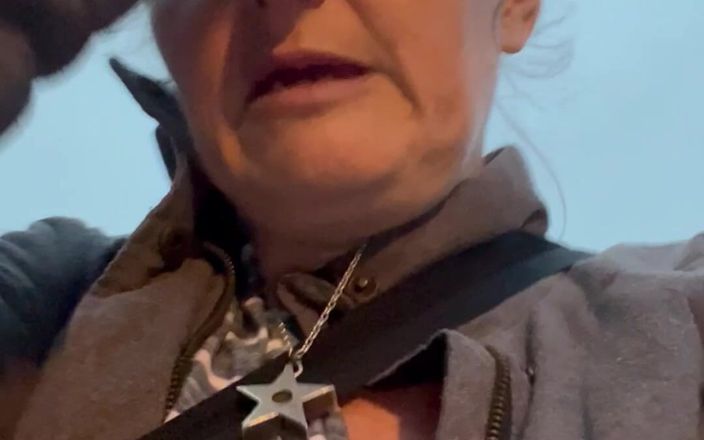 MistressWriggler: Almost Caught Twice with My Tits Out Whilst Walking Home