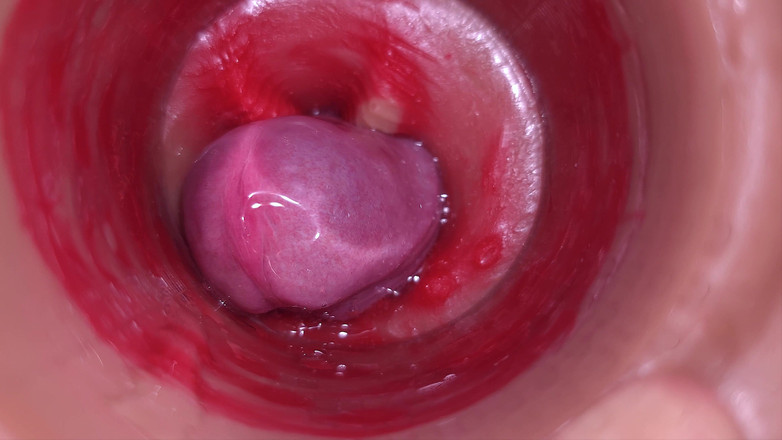 Creme sperm: Super Cum in Vagina. Excellent Internal Camera. 4K