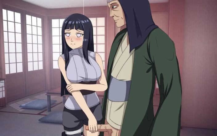 LoveSkySan69Real: Entrenador kunoichi - entrenadora de ninja naruto - parte 77 - hinata masturbación por...