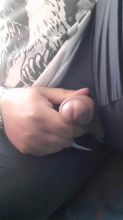 Im Bus abspritzen, wichsen