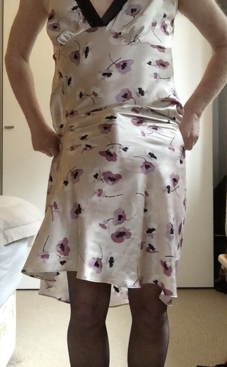 Sarah Cd seidig, seidige Hände haben Sperma