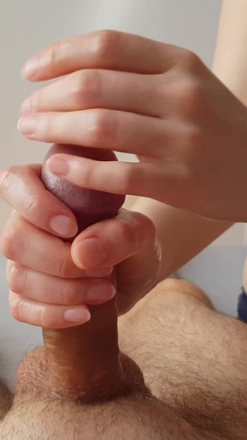 Schlüsselmoment aus "Unser Edging-Handjob und riesiges ruiniertes sperma! POV!"