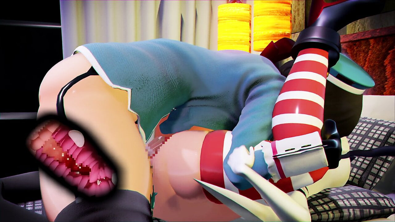 MMD - Takao & Shimakaze Futanari Anal Sex