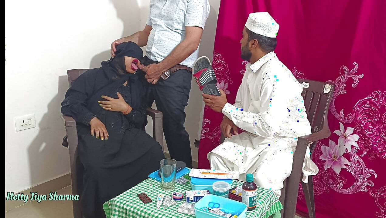 Muslimische frauen wurden vom arzt vor ihrem ehemann gefickt, weil sie nicht schwanger werden konnte (dreier-sex)