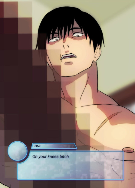 Animated - Satoru Gojo sucks the enormous dick of Toji Fushiguro - POV Preview