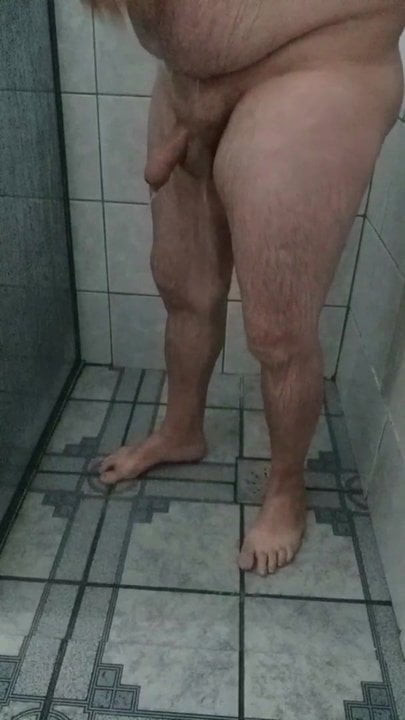 Endlich erwischte ich meinen Papi in der Dusche