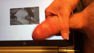 wanking to a milf