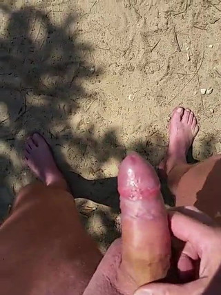 Mein kleiner Schwanz allein am See