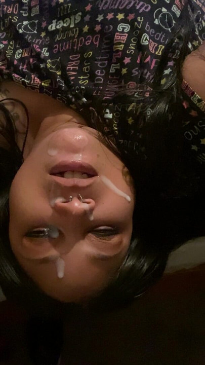 Cum on me