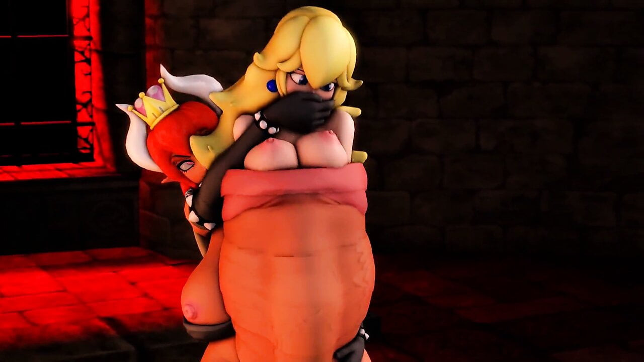 Bowsette Schwanz vore Pfirsich durch Touring