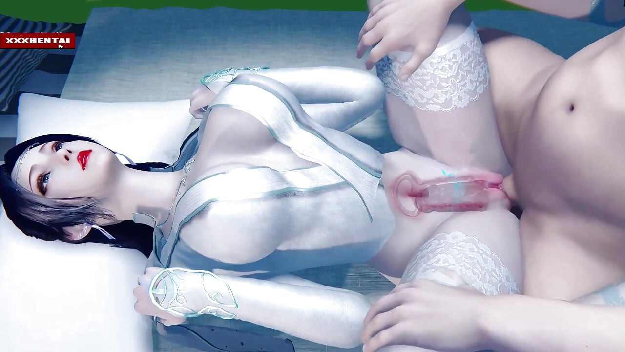 Animierter Engel der sehnsucht - Hentai-animation 3D