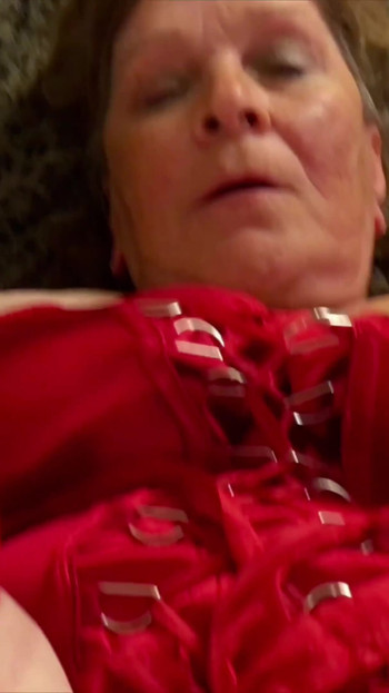 Epic moment from "A Two Position Fuck & Creampie for Lady In Red Granny Carmen 8 12 2024 CAMS45M"